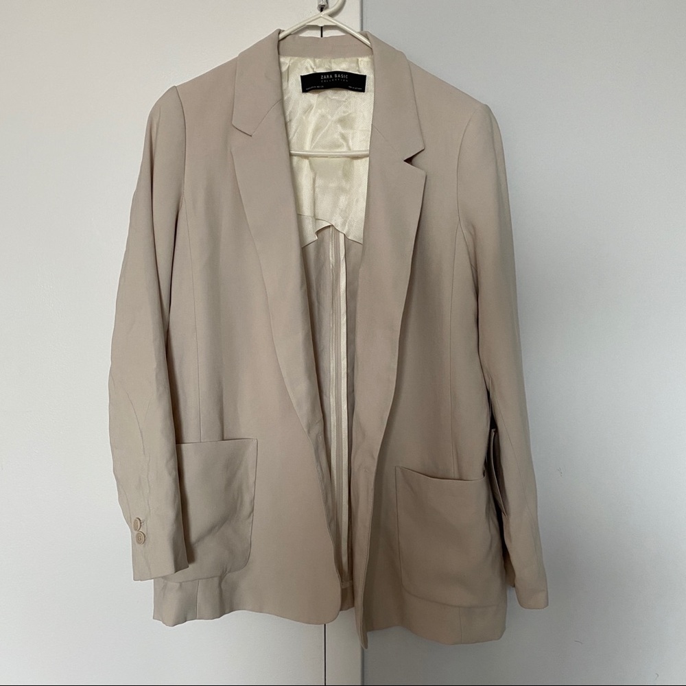 Zara Cream Blazer